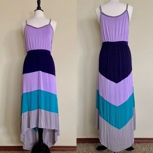 Design History Hi Low Dress Multicolor Size L